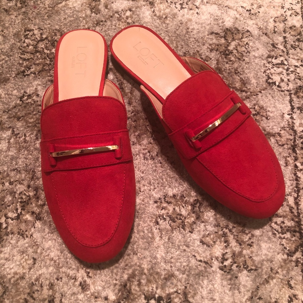 LOFT brand mules